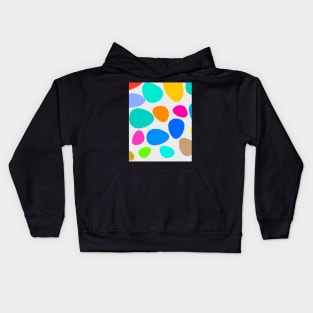 ELEGANT COLORFUL  SHAPE PATTERN Kids Hoodie